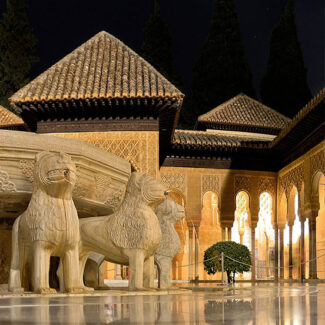 palacio de los leones