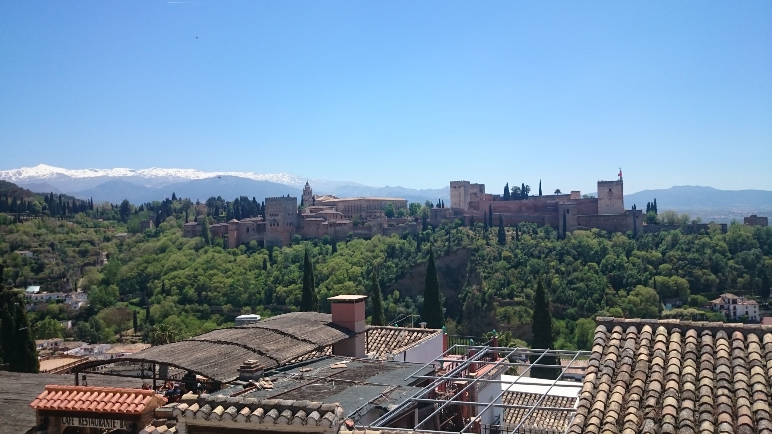 Vistas a la Alhambra desde Albaicín Vistas a la Alhambra